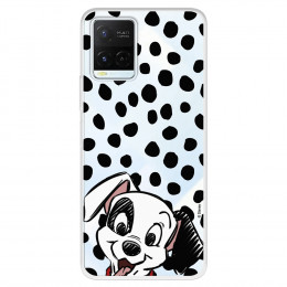 Funda para Vivo Y21S Oficial de Disney Cachorro Manchas - 101 Dálmatas