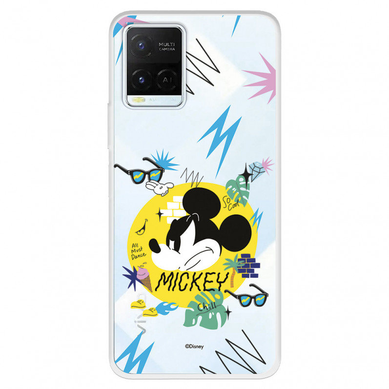 Funda para Vivo Y21S Oficial de Disney Mickey Mickey Urban - Clásicos Disney