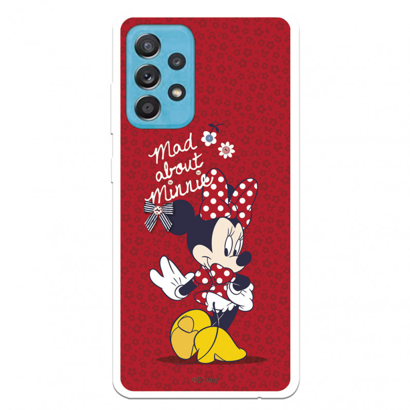 Funda para Samsung Galaxy A52S 5G Oficial de Disney Minnie Mad About - Clásicos Disney