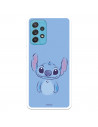 Funda para Samsung Galaxy A52S 5G Oficial de Disney Stitch Azul - Lilo & Stitch