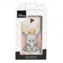 Funda para Samsung Galaxy A52S 5G Oficial de Disney Dumbo Silueta Transparente - Dumbo