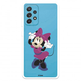 Funda para Samsung Galaxy A52S 5G Oficial de Disney Minnie Rosa - Clásicos Disney