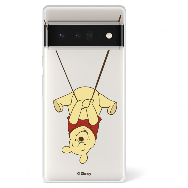 Funda para Google Pixel 6 Pro Oficial de Disney Winnie  Columpio - Winnie The Pooh