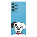 Funda para Samsung Galaxy A52 4G Oficial de Disney Cachorro Sonrisa - 101 Dálmatas