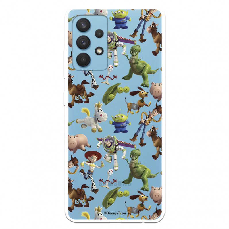 Hülle für Samsung Galaxy A32 4G Offizielles Disney Toys Toy Story Silhouetten - Toy Story