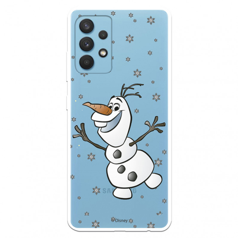 Offizielle Disney Olaf transparente Samsung Galaxy A32 4G Hülle – Frozen