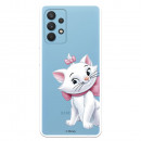 Offizielle Disney Marie Silhouette Samsung Galaxy A32 4G Hülle – The Aristocats