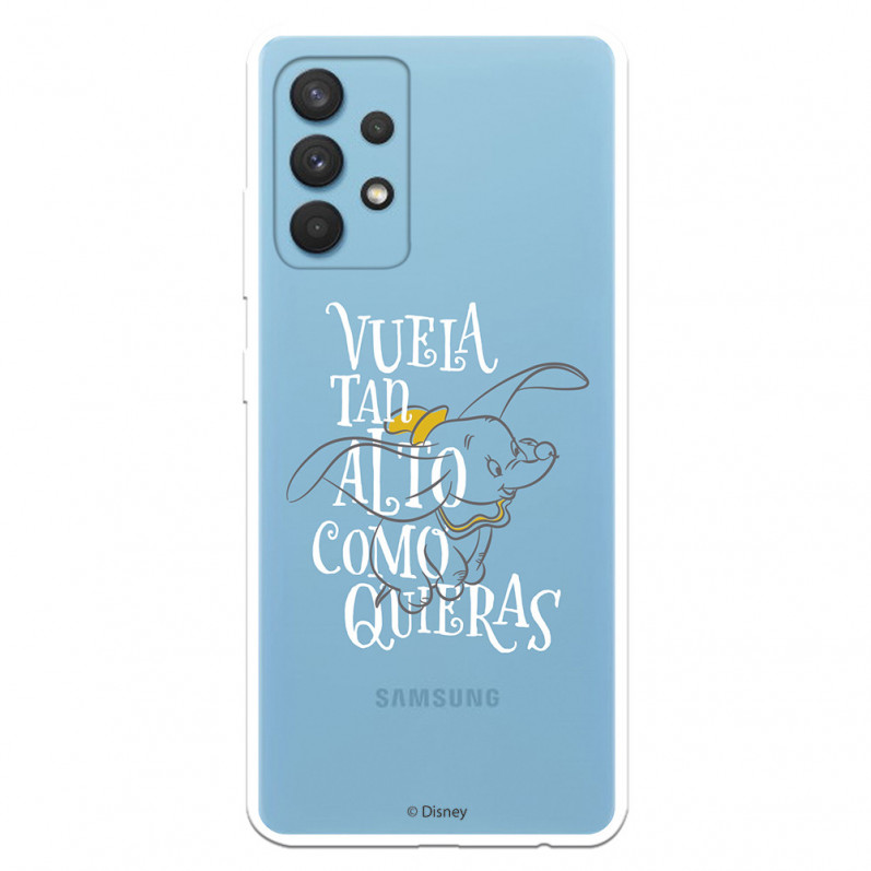 Offizielle Disney Dumbo „Flying so High“ Samsung Galaxy A32 4G Hülle – Dumbo