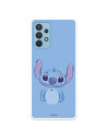 Hülle für Samsung Galaxy A32 4G Offizielles Disney Stitch Blau - Lilo & Stitch