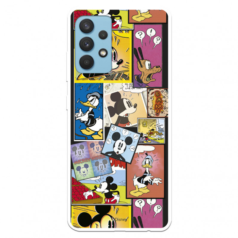 Offizielle Disney Mickey Comics Samsung Galaxy A32 4G Hülle – Disney Classics