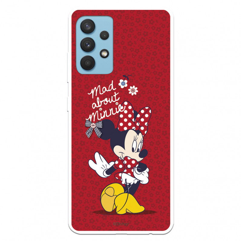 Offizielle Disney Minnie Mad About Samsung Galaxy A32 4G Hülle – Disney Classics