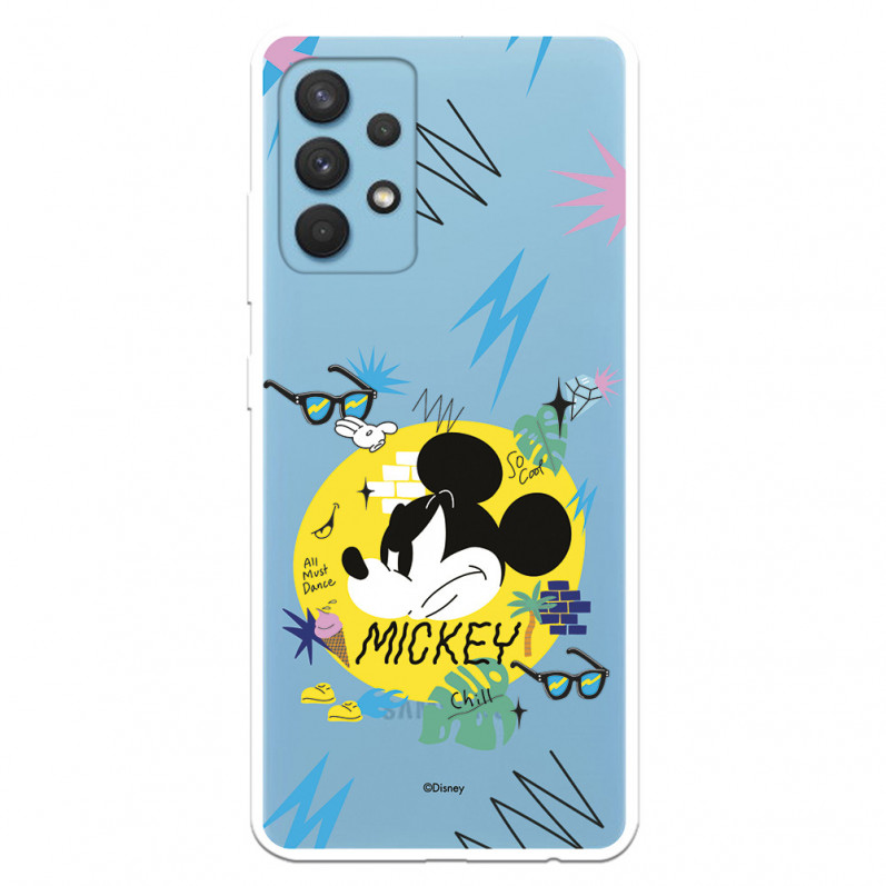 Funda para Samsung Galaxy A32 4G Oficial de Disney Mickey Mickey Urban - Clásicos Disney