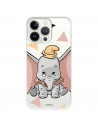 Offizielle Disney Dumbo Silhouette Transparente iPhone 13 Pro Hülle – Dumbo