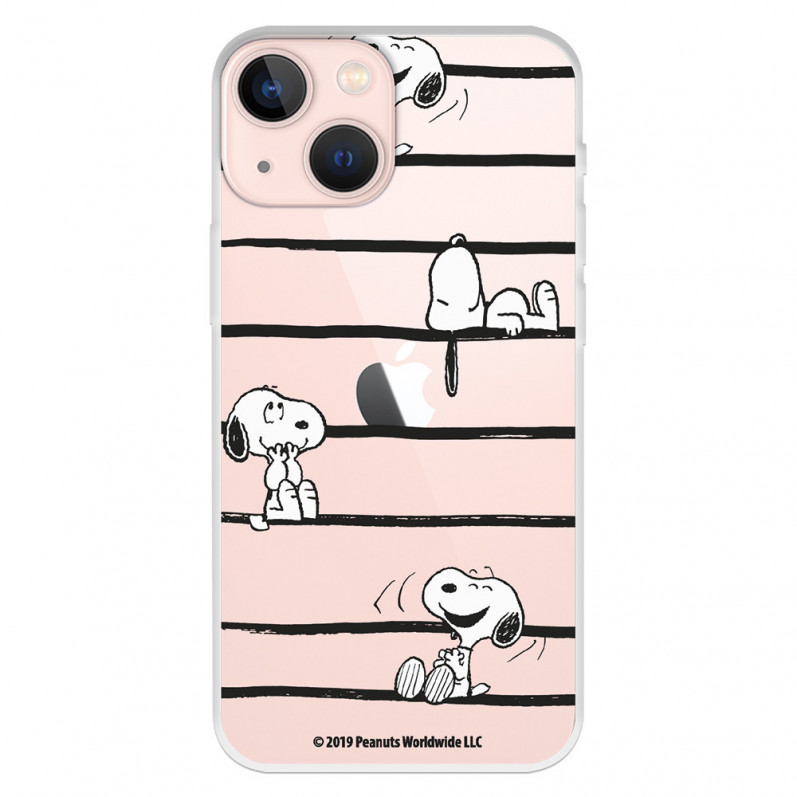 Offizielle Peanuts Snoopy Rayas iPhone 13 Mini Hülle – Snoopy