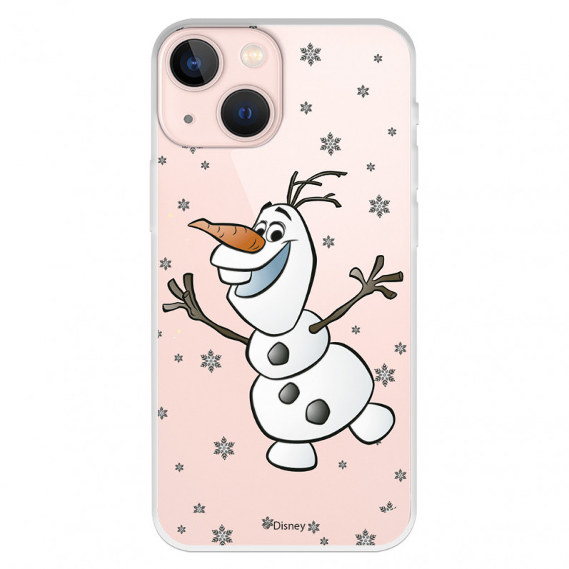 Offizielle Disney Olaf Transparente iPhone 13 Mini Hülle – Die Eiskönigin