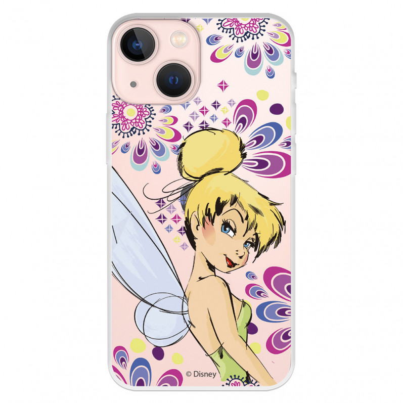 Offizielle Disney Tinker Bell Flowers iPhone 13 Mini Hülle – Peter Pan