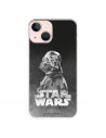 Offizielle Star Wars Darth Vader iPhone 13 Mini Hülle mit schwarzem Hintergrund – Star Wars