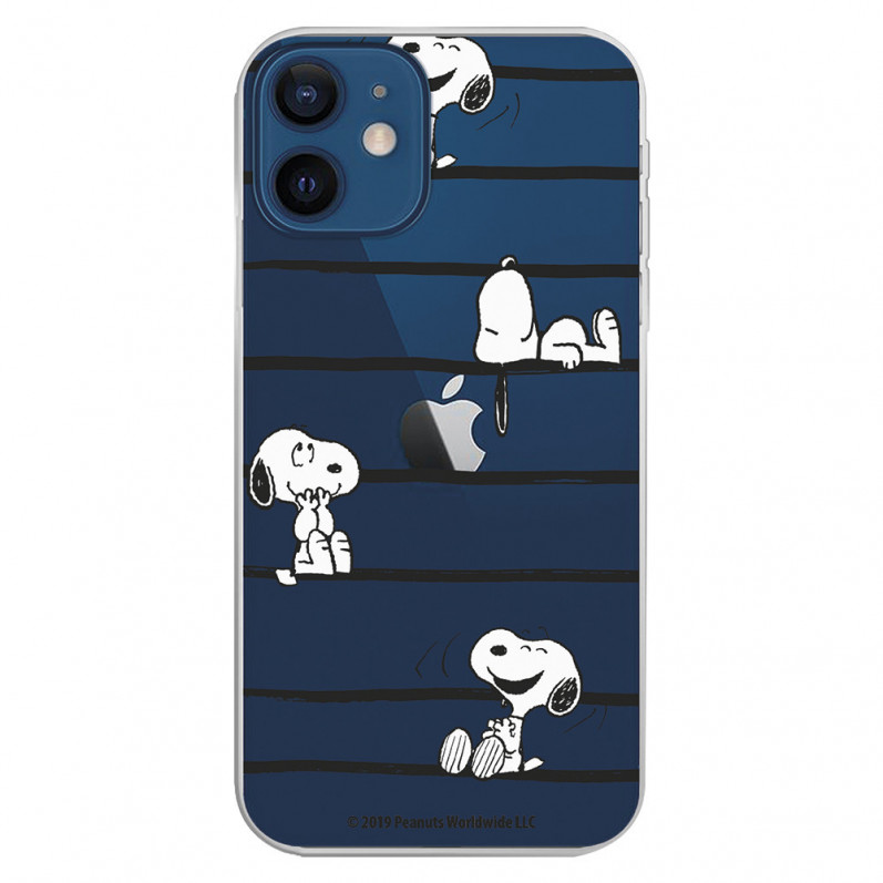 Offizielle Peanuts Snoopy Lines iPhone 12 Pro Hülle – Snoopy