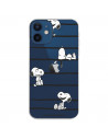 Offizielle Peanuts Snoopy Lines iPhone 12 Pro Hülle – Snoopy