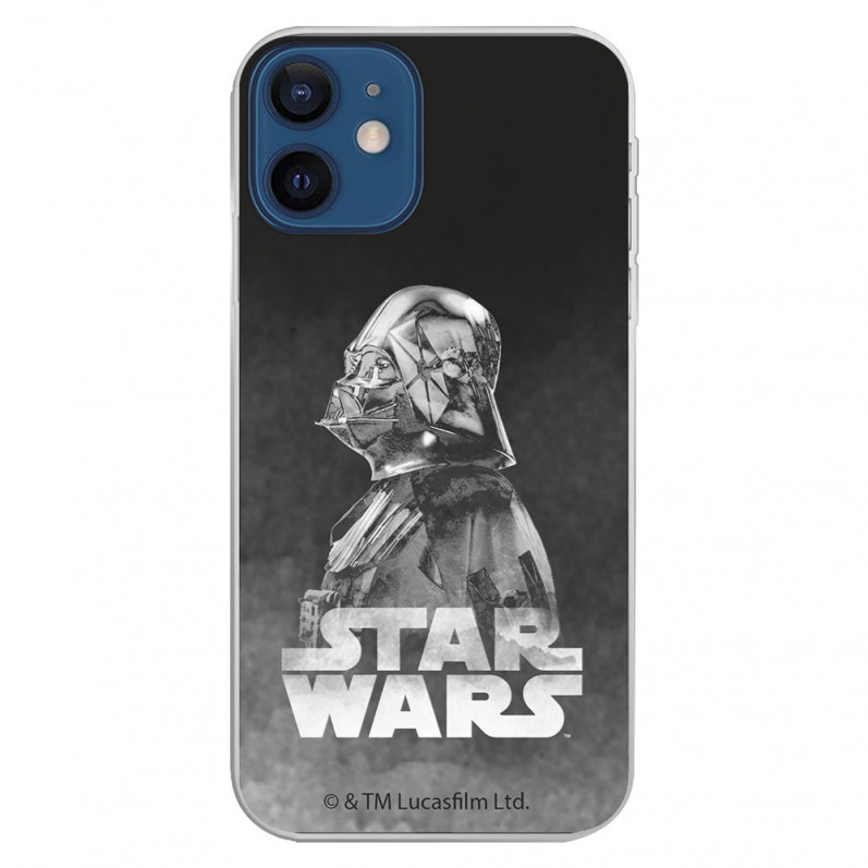 Offizielle Star Wars Darth Vader iPhone 12 Pro Hülle mit schwarzem Hintergrund – Star Wars