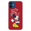 Offizielle Disney Minnie Mad About iPhone 12 Mini Hülle – Disney Classics