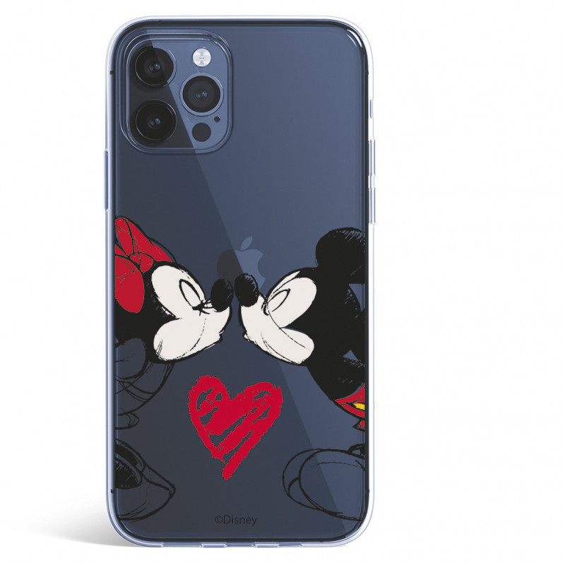 Offizielle Disney Mickey und Minnie Kiss iPhone 12 Pro Max Hülle – Disney Classics