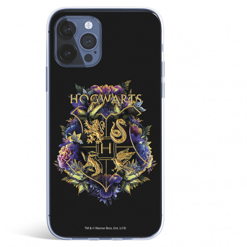 Offizielle Harry Potter Hogwarts iPhone 12 Pro Max Hülle mit Blumenmuster – Harry Potter