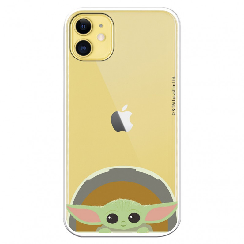 Offizielle Star Wars Baby Yoda Smiles iPhone 11 Hülle – Star Wars