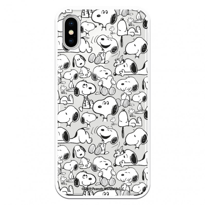 Offizielle Peanuts Snoopy Silhouettes iPhone X Hülle – Snoopy