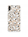 Offizielle Peanuts Snoopy Silhouettes iPhone XS Max Hülle – Snoopy