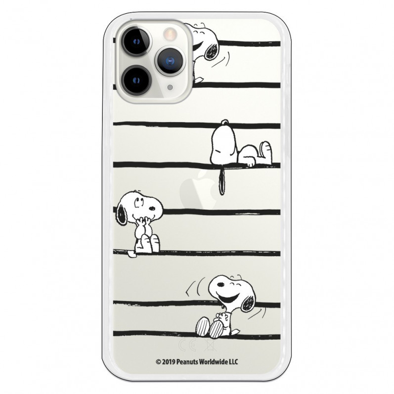 Offizielle Peanuts Snoopy Lines iPhone 11 Pro Hülle – Snoopy