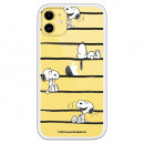 Offizielle Peanuts Snoopy Lines iPhone 11 Hülle – Snoopy