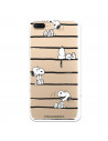 Offizielle Peanuts Snoopy Lines iPhone 7 Plus Hülle – Snoopy