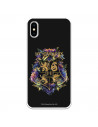 Offizielle Harry Potter Hogwarts iPhone X Hülle mit Blumenmuster – Harry Potter