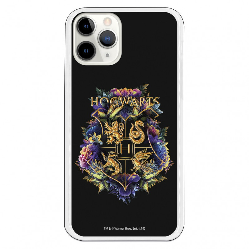 Offizielle Harry Potter Hogwarts iPhone 11 Pro Hülle mit Blumenmuster – Harry Potter