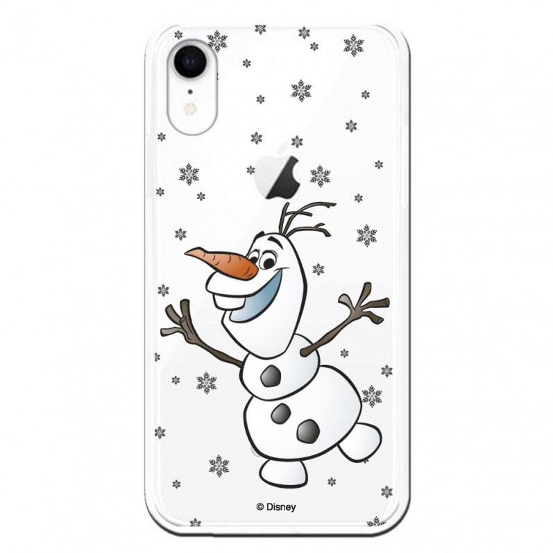 Offizielle Disney Olaf Clear iPhone XR Hülle – Frozen