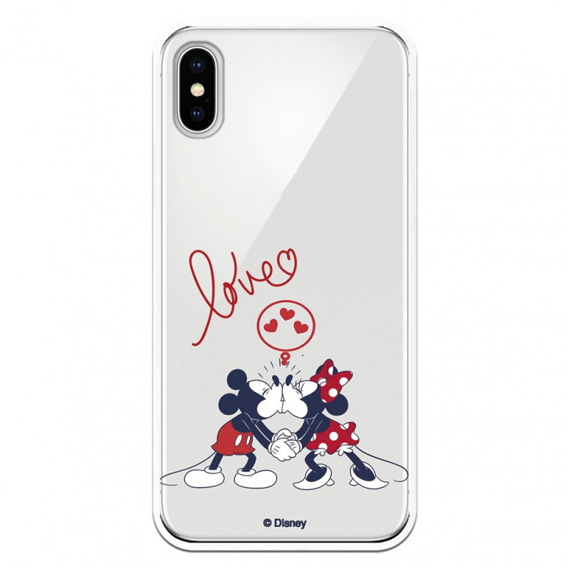 Offizielle Disney Mickey und Minnie Love iPhone X Hülle – Disney Classics