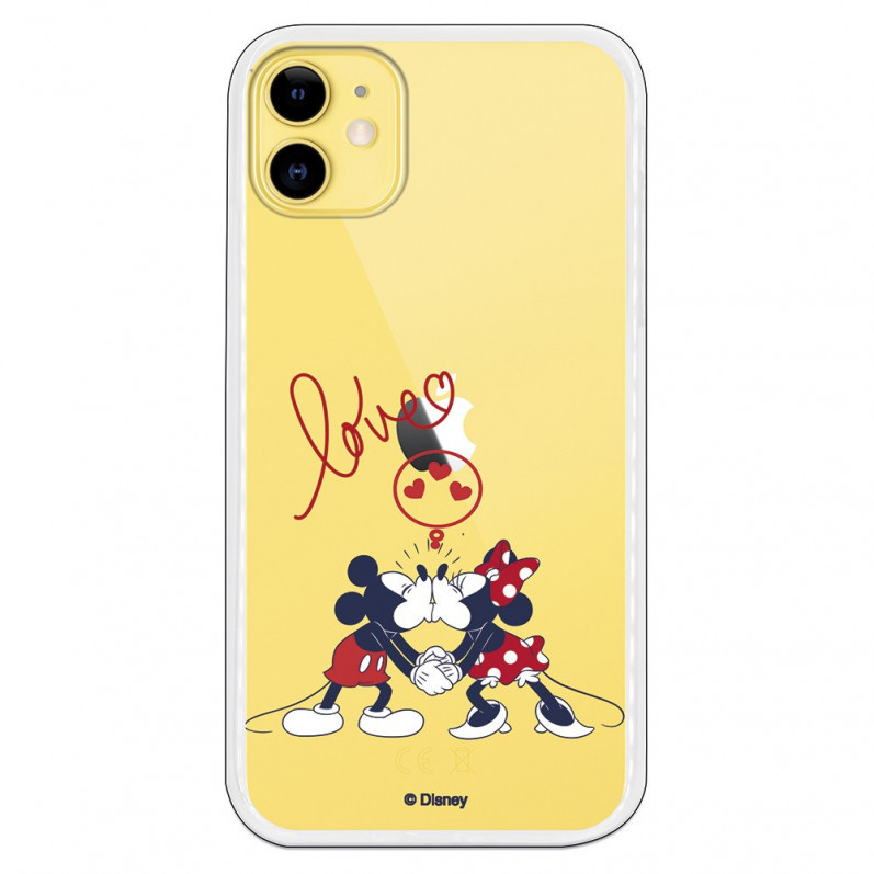 Offizielle Disney Mickey und Minnie Love iPhone 11 Hülle – Disney Classics