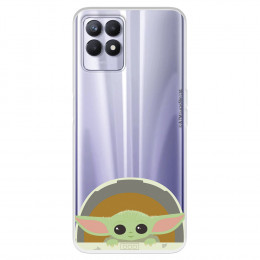 Funda para Realme C11 2021 Oficial de Star Wars Baby Yoda Sonrisas - The Mandalorian