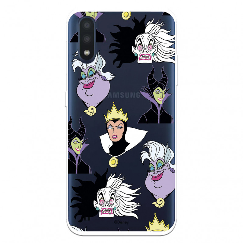 Hülle für Samsung Galaxy A01 Offizielle Zeichnung von Disney Villains – Disney Villains