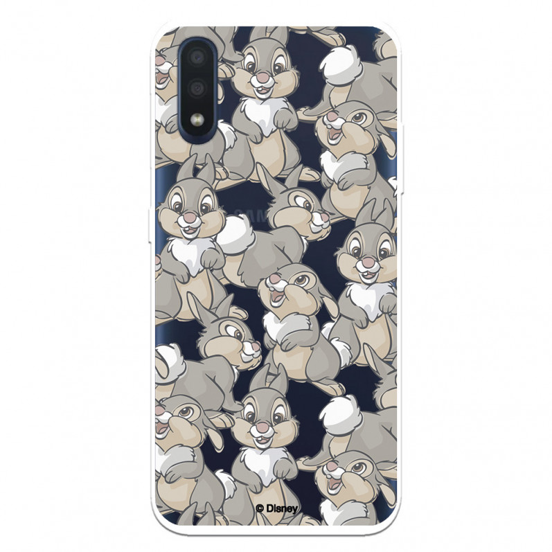 Hülle für Samsung Galaxy A01 Offizielle Disney Drum Designs – Bambi