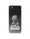 Hülle für Samsung Galaxy A02s Offizieller Star Wars Darth Vader Schwarzer Hintergrund - Star Wars