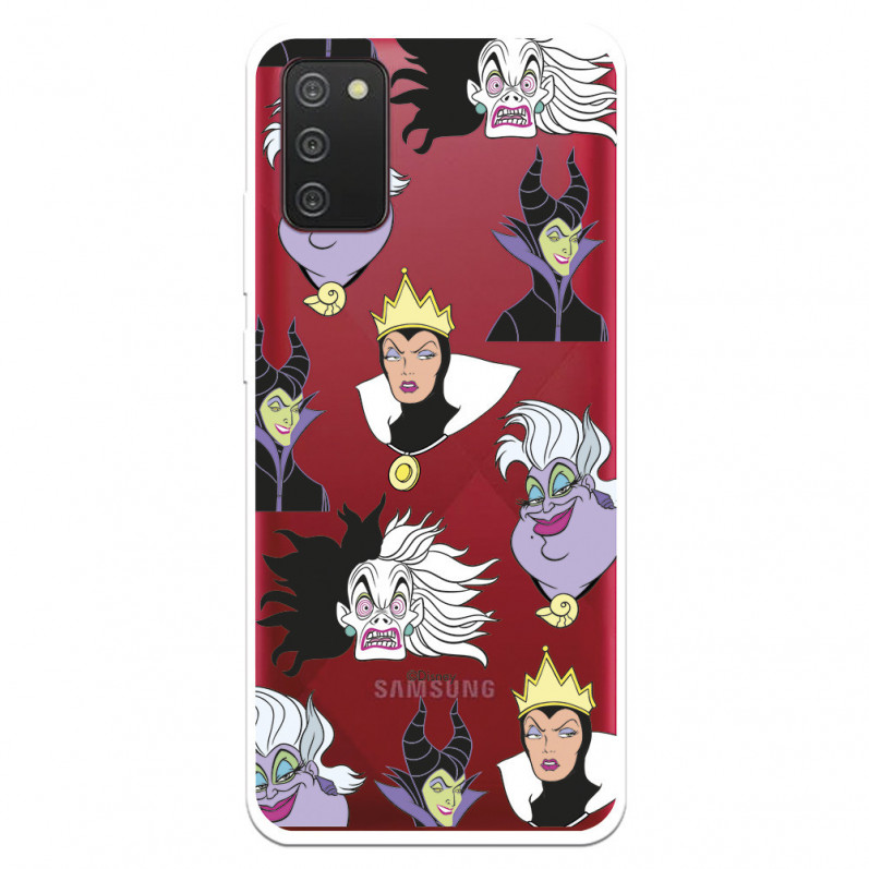 Hülle für Samsung Galaxy A02s Offizielle Zeichnung von Disney Villains – Disney Villains