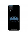 Funda para Samsung Galaxy M22 Oficial de DC Comics Batman Logo Transparente - DC Comics