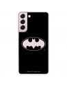 Funda para Samsung Galaxy S22 Oficial de DC Comics Batman Logo Transparente - DC Comics