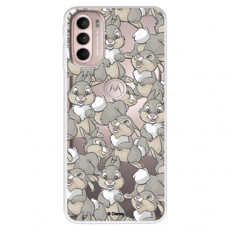 Funda para Motorola Moto G41 Oficial de Disney Tambor Patrones - Bambi