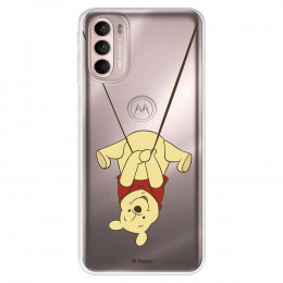 Funda para Motorola Moto G31 Oficial de Disney Winnie  Columpio - Winnie The Pooh