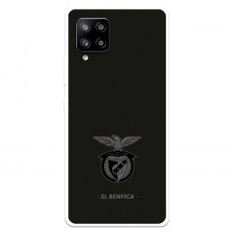 Funda para Samsung Galaxy A42 5G del Escudo Fondo Negro  - Licencia Oficial Benfica