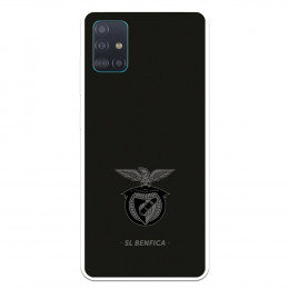 Funda para Samsung Galaxy A51 del Escudo Fondo Negro  - Licencia Oficial Benfica