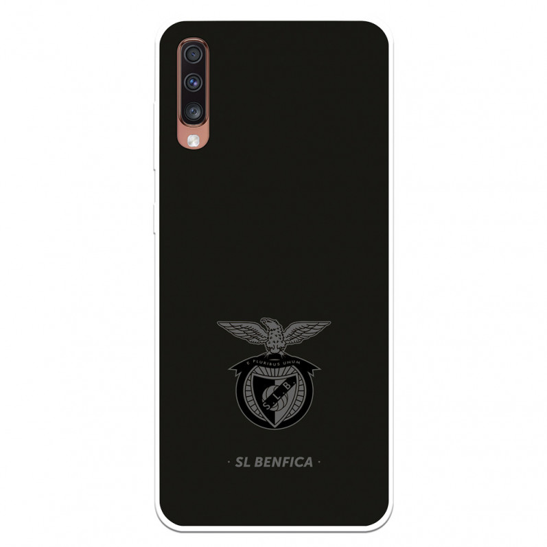 Funda para Samsung Galaxy A70 del Escudo Fondo Negro  - Licencia Oficial Benfica